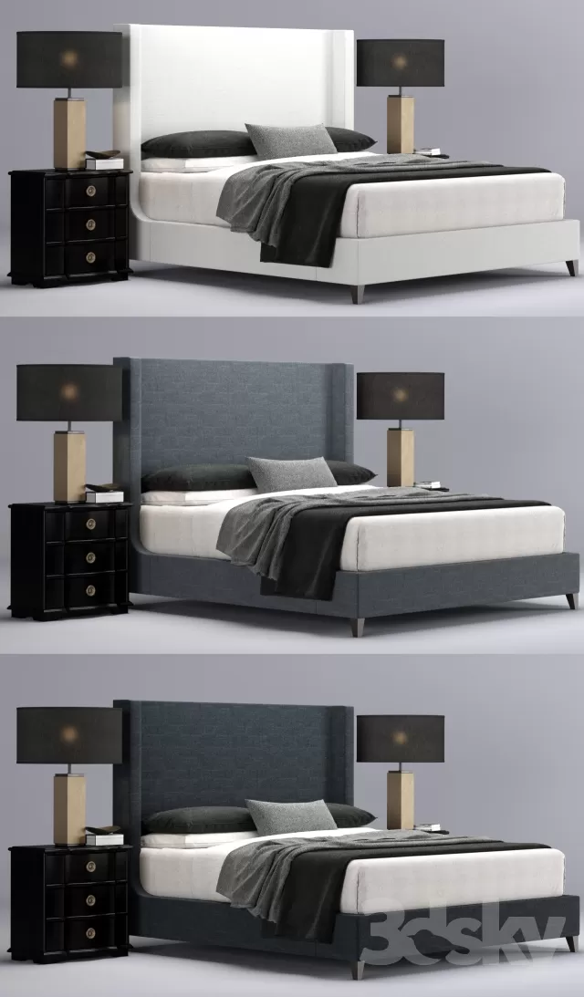 3DSKYMODEL – Bed – 2509