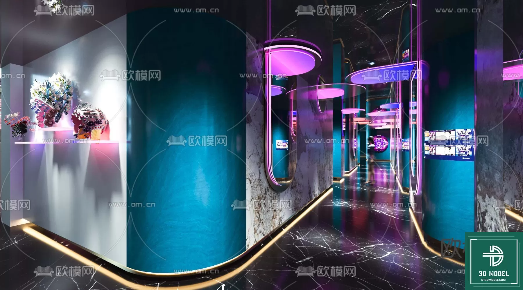 LOBBY 3D MODELS – SCENES – 123 – PRO