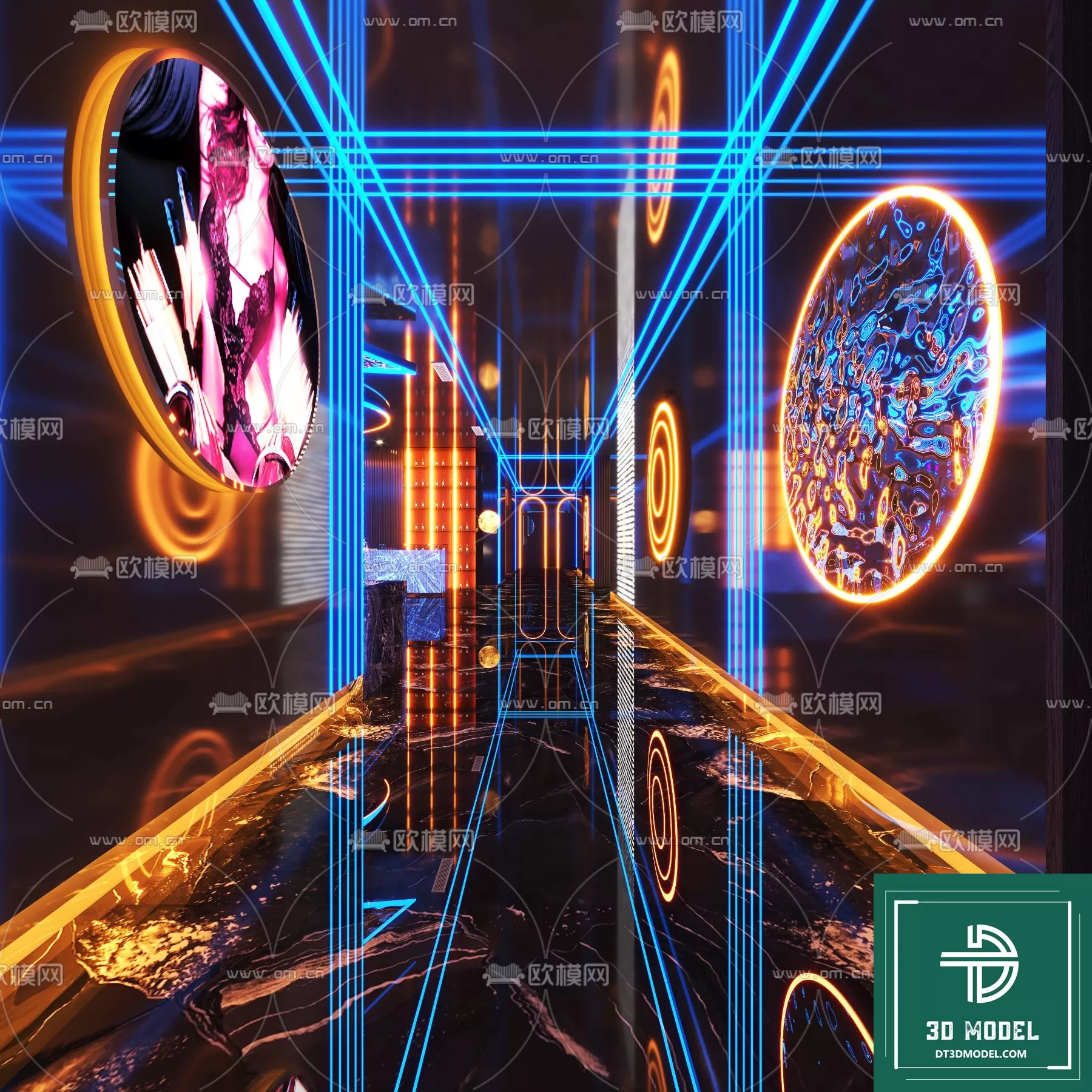 LOBBY 3D MODELS – SCENES – 125 – PRO