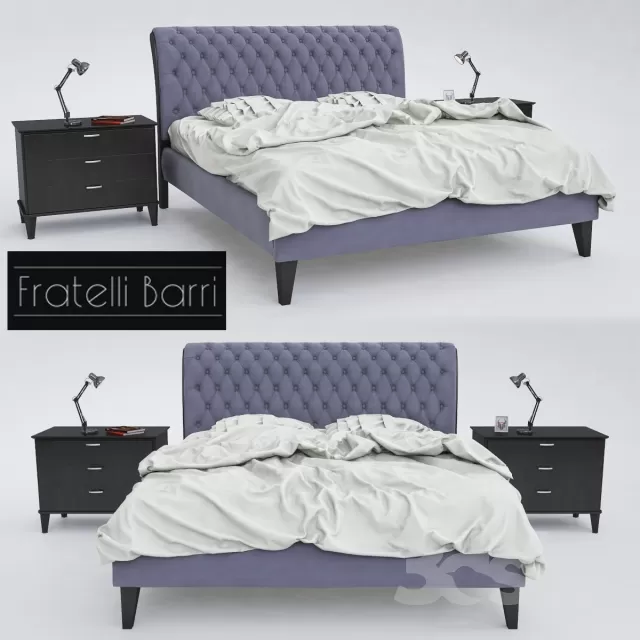 3DSKYMODEL – Bed – 2511