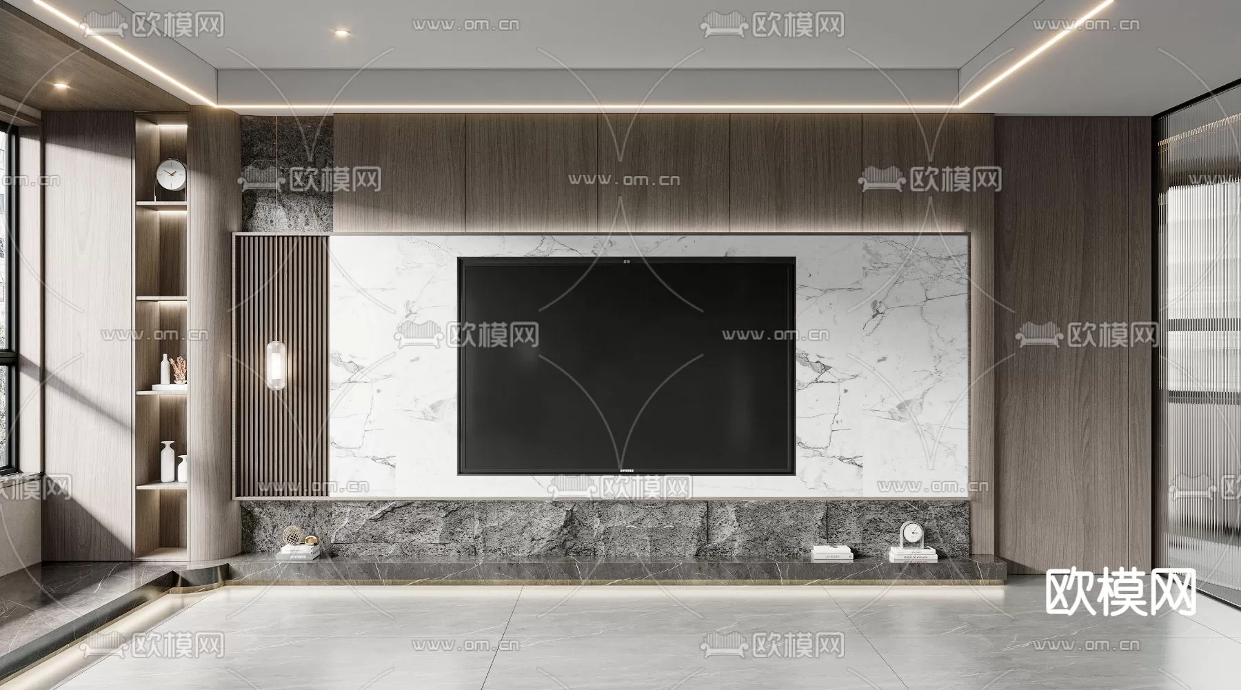 TV SHELF – 3D MODELS – DOWNLOAD – 042 – PRO