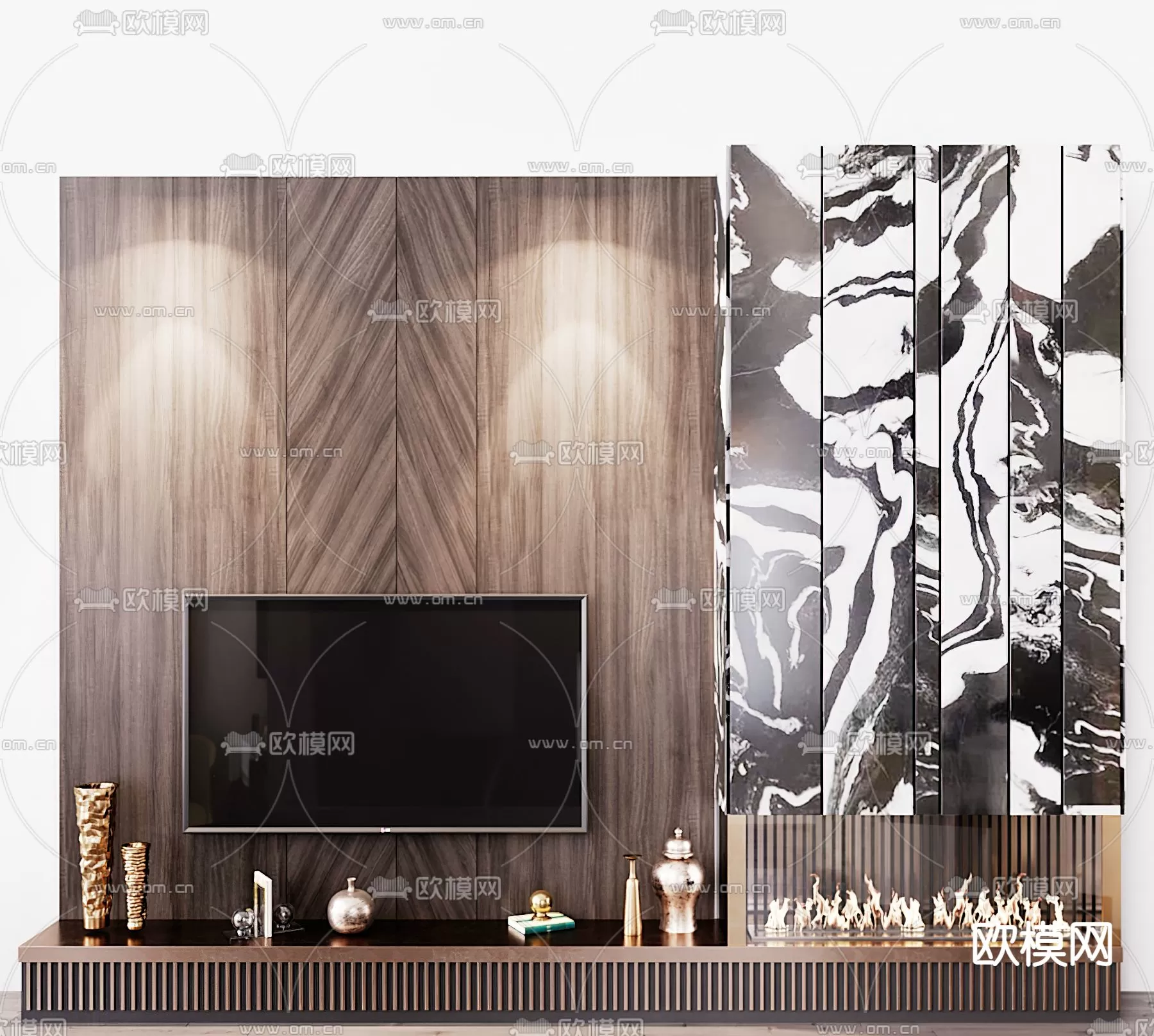 TV SHELF – 3D MODELS – DOWNLOAD – 067 – PRO