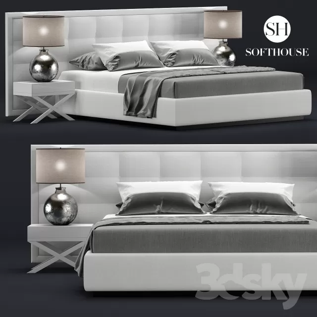 3DSKYMODEL – Bed – 2554