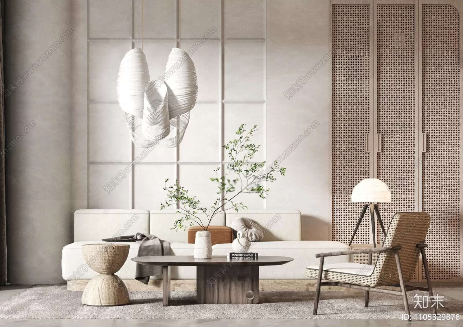 LIVING ROOM 3D SCENES – BLOCKS – 055 – PRO