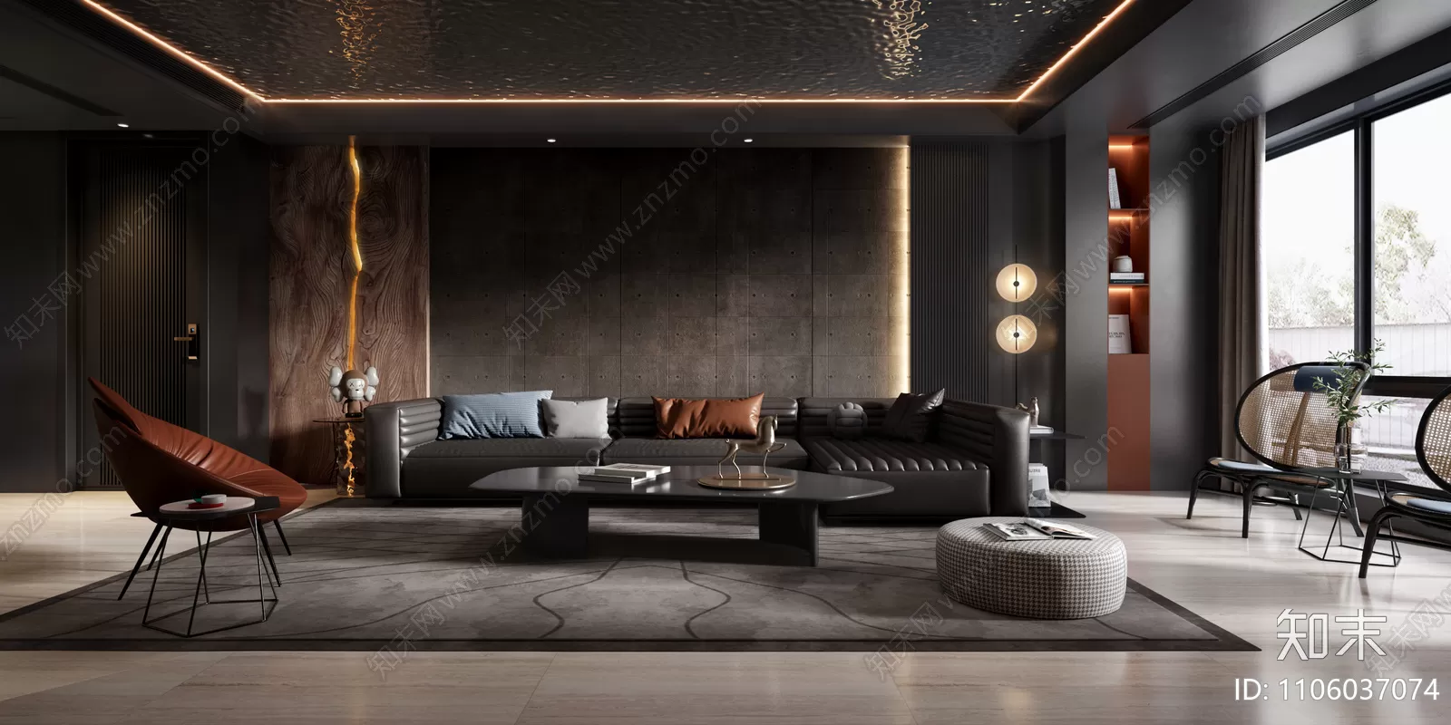 LIVING ROOM 3D SCENES – BLOCKS – 056 – PRO
