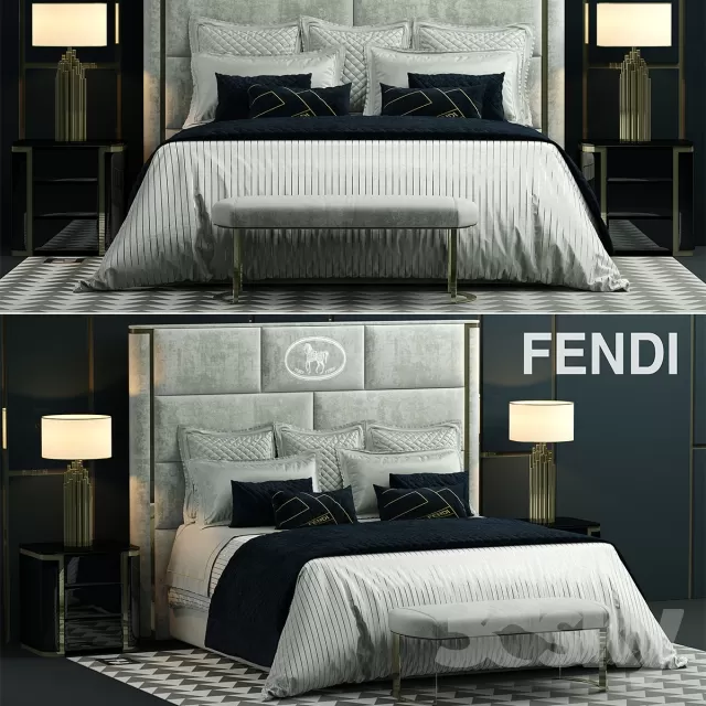 3DSKYMODEL – Bed – 2557