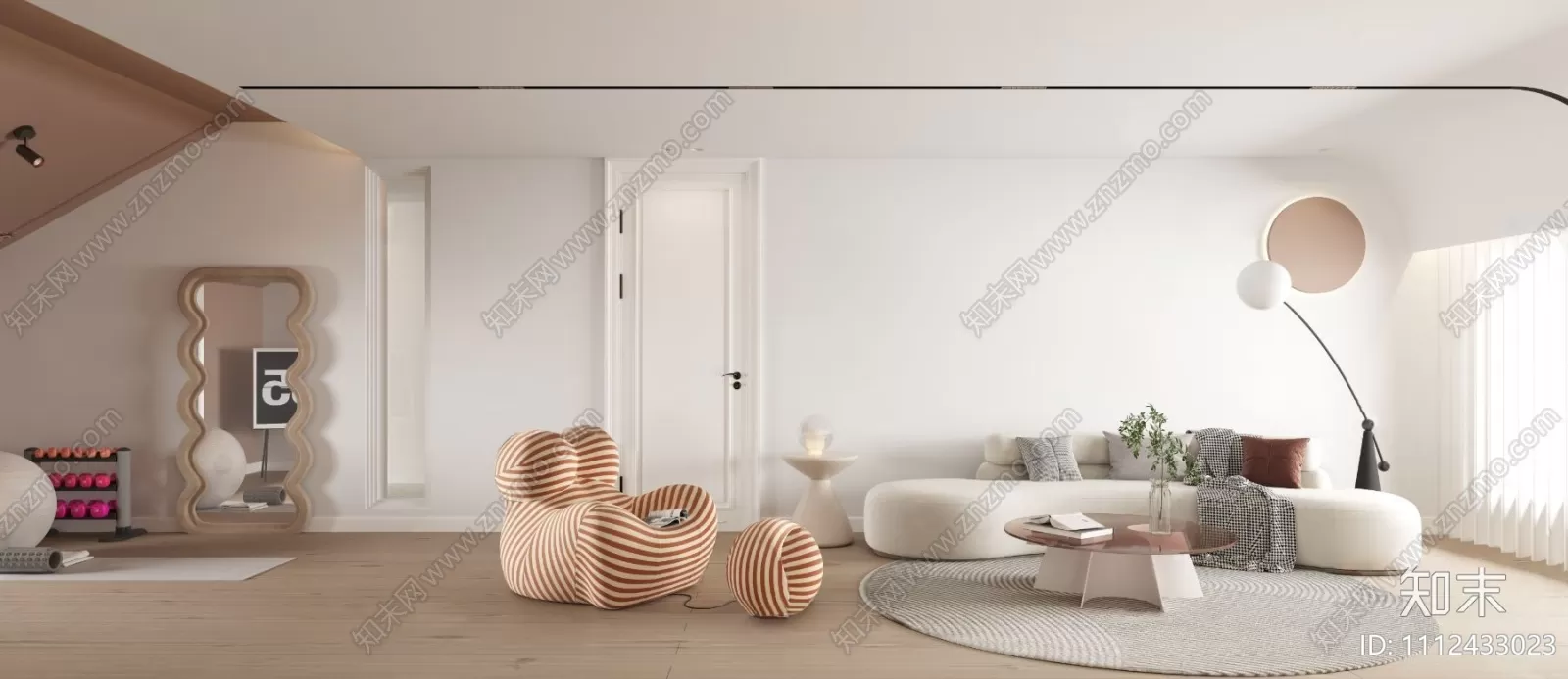 LIVING ROOM 3D SCENES – BLOCKS – 060 – PRO