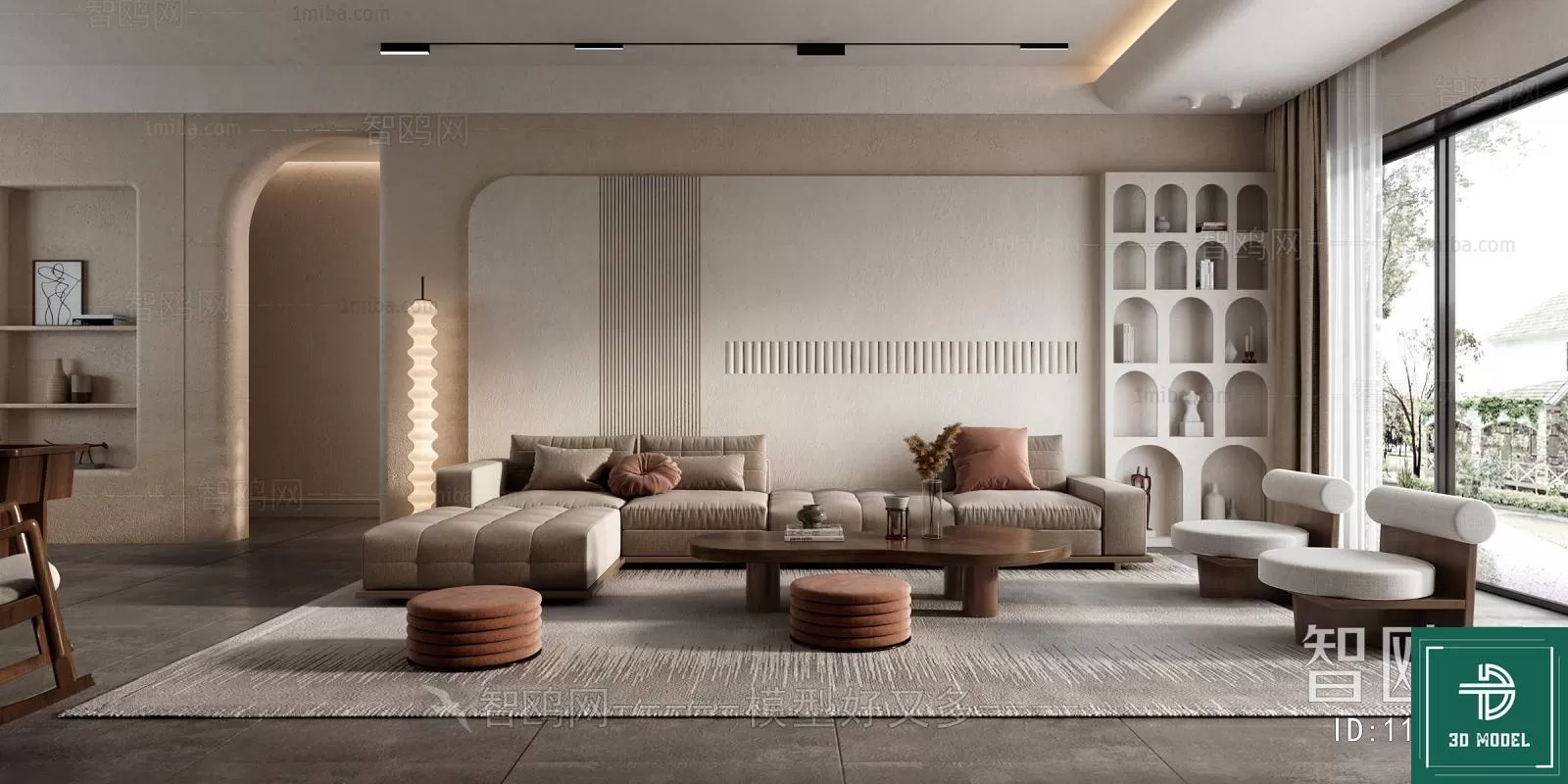 LIVING ROOM 3D SCENES – BLOCKS – 074 – PRO LIVING ROOM 3D SCENES – BLOCKS – 074 – PRO