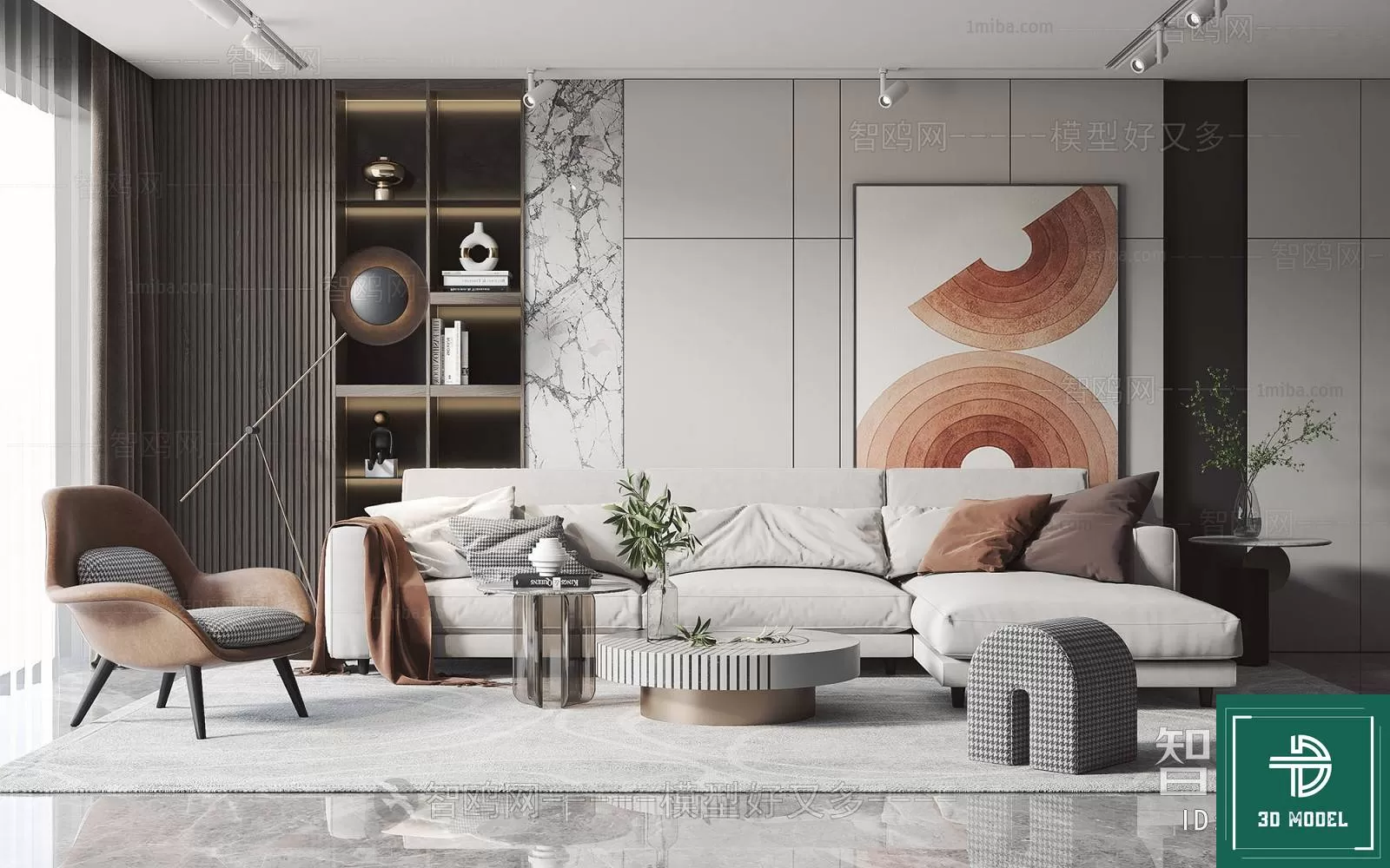 LIVING ROOM 3D SCENES – BLOCKS – 077 – PRO LIVING ROOM 3D SCENES – BLOCKS – 077 – PRO