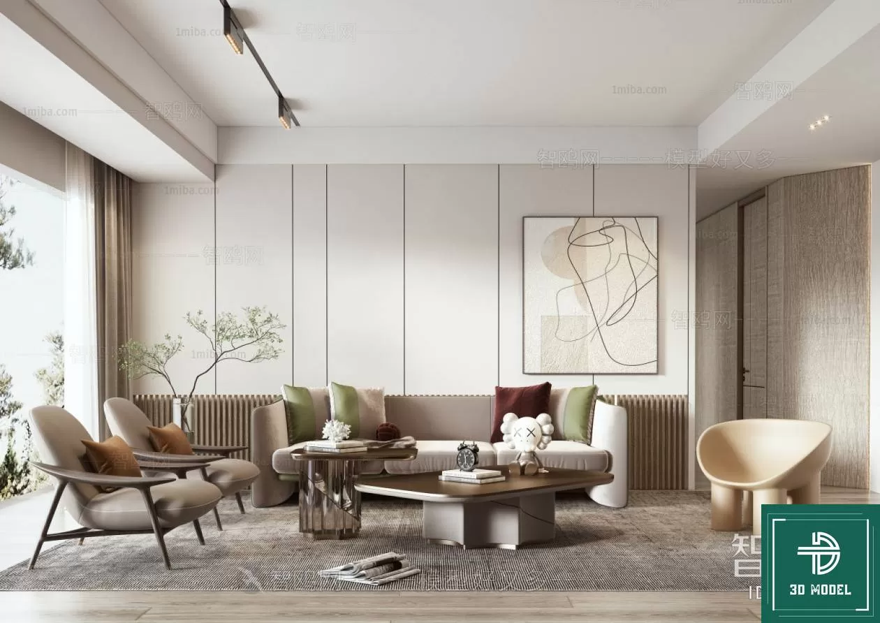 LIVING ROOM 3D SCENES – BLOCKS – 085 – PRO LIVING ROOM 3D SCENES – BLOCKS – 085 – PRO