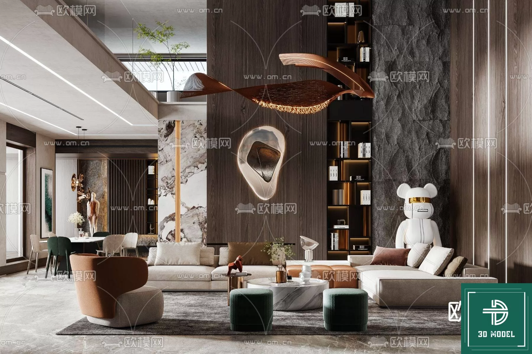 LIVING ROOM 3D SCENES – BLOCKS – 089 – PRO LIVING ROOM 3D SCENES – BLOCKS – 089 – PRO