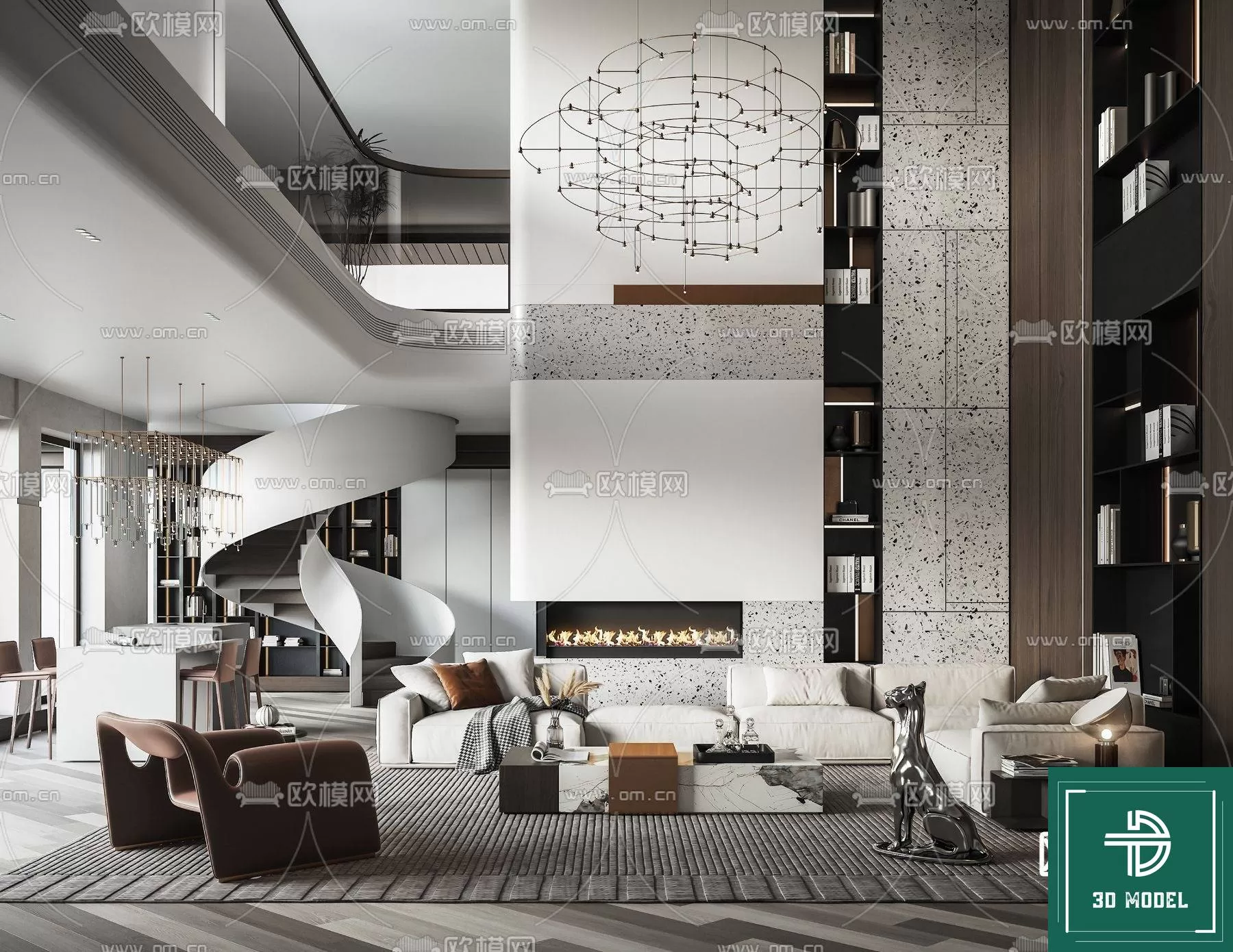 LIVING ROOM 3D SCENES – BLOCKS – 091 – PRO LIVING ROOM 3D SCENES – BLOCKS – 091 – PRO