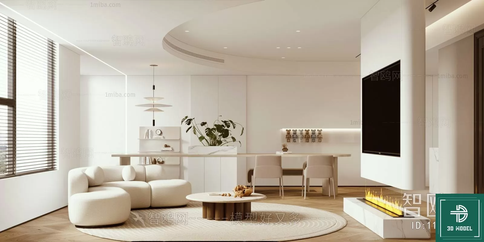 LIVING ROOM 3D SCENES – BLOCKS – 096 – PRO LIVING ROOM 3D SCENES – BLOCKS – 096 – PRO