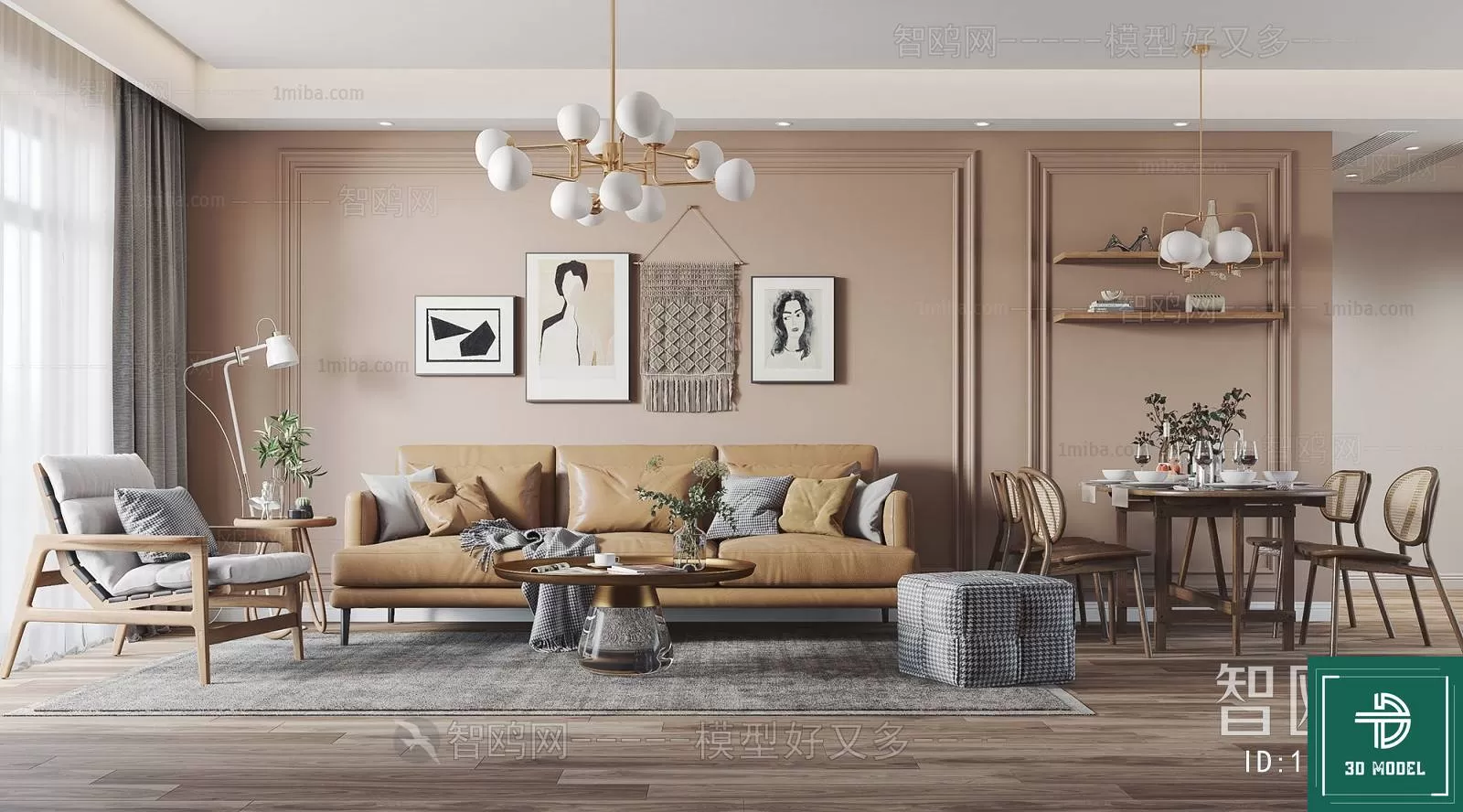 LIVING ROOM 3D SCENES – BLOCKS – 104 – PRO LIVING ROOM 3D SCENES – BLOCKS – 104 – PRO