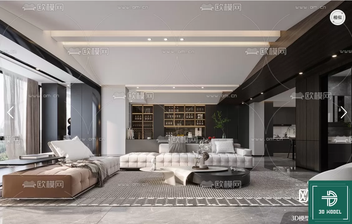 LIVING ROOM 3D SCENES – BLOCKS – 111 – PRO LIVING ROOM 3D SCENES – BLOCKS – 111 – PRO