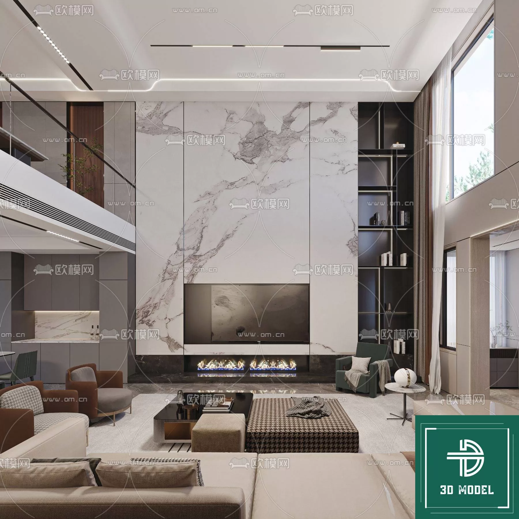 LIVING ROOM 3D SCENES – BLOCKS – 114 – PRO LIVING ROOM 3D SCENES – BLOCKS – 114 – PRO