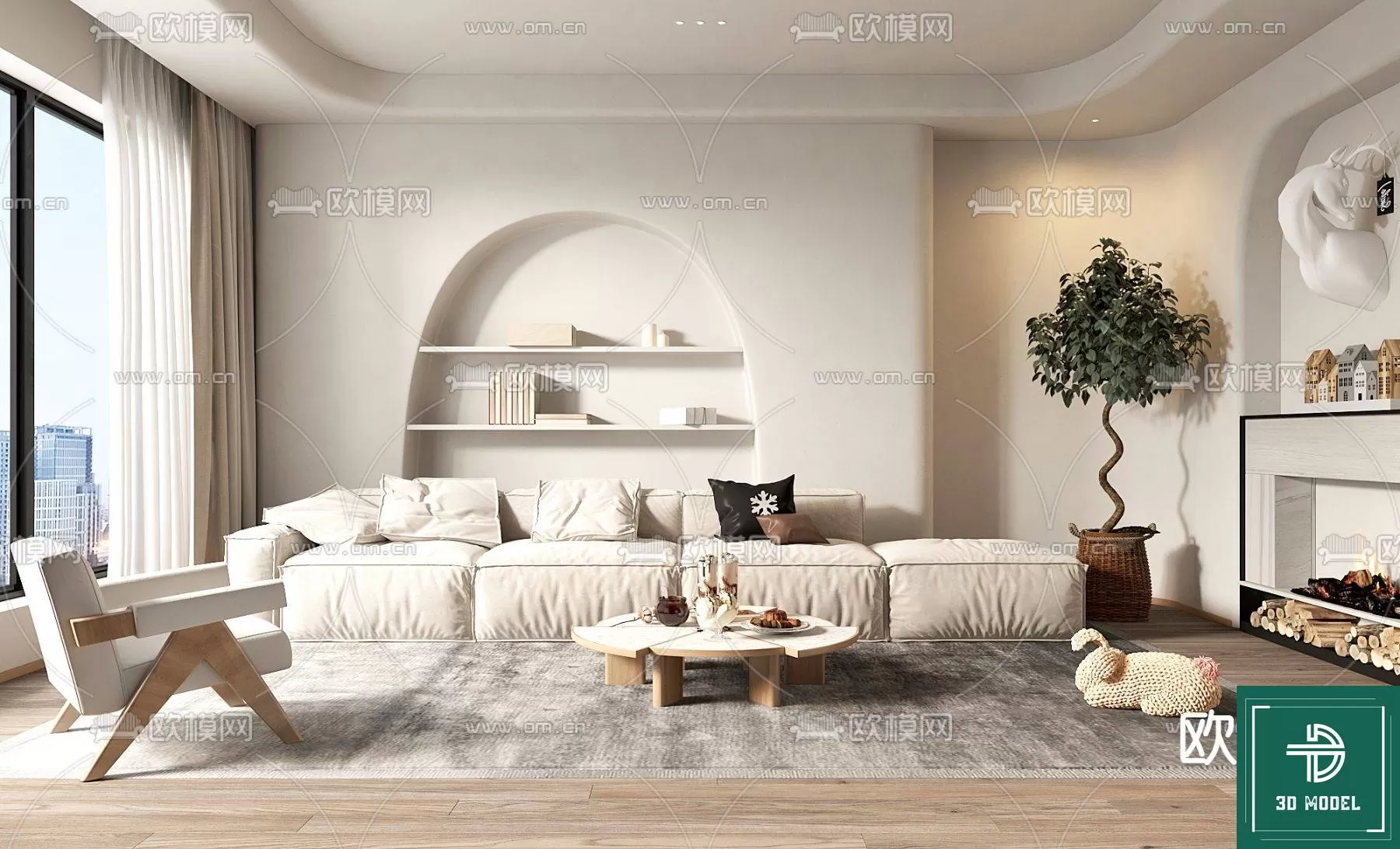 LIVING ROOM 3D SCENES – BLOCKS – 115 – PRO LIVING ROOM 3D SCENES – BLOCKS – 115 – PRO