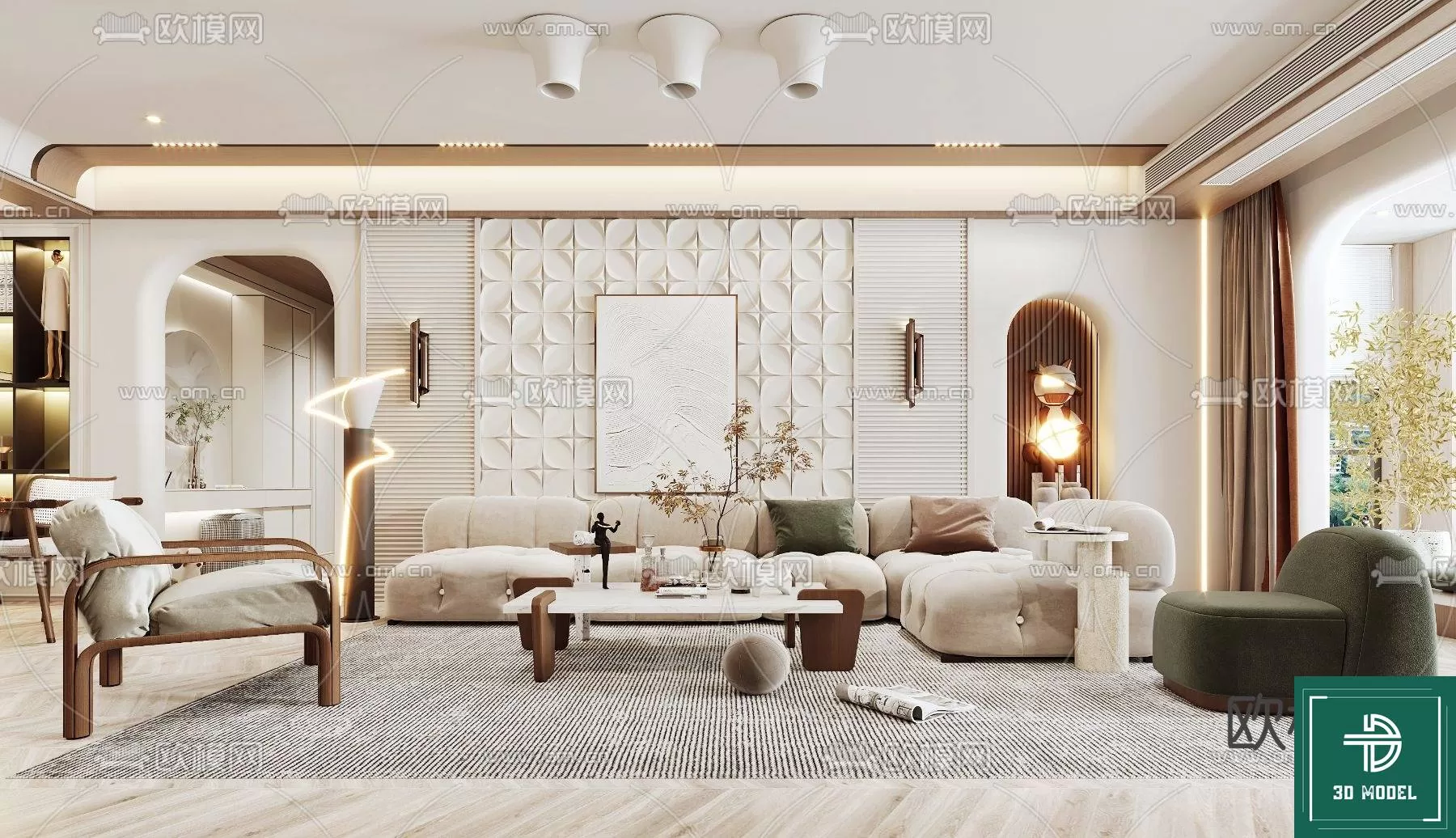 LIVING ROOM 3D SCENES – BLOCKS – 118 – PRO LIVING ROOM 3D SCENES – BLOCKS – 118 – PRO