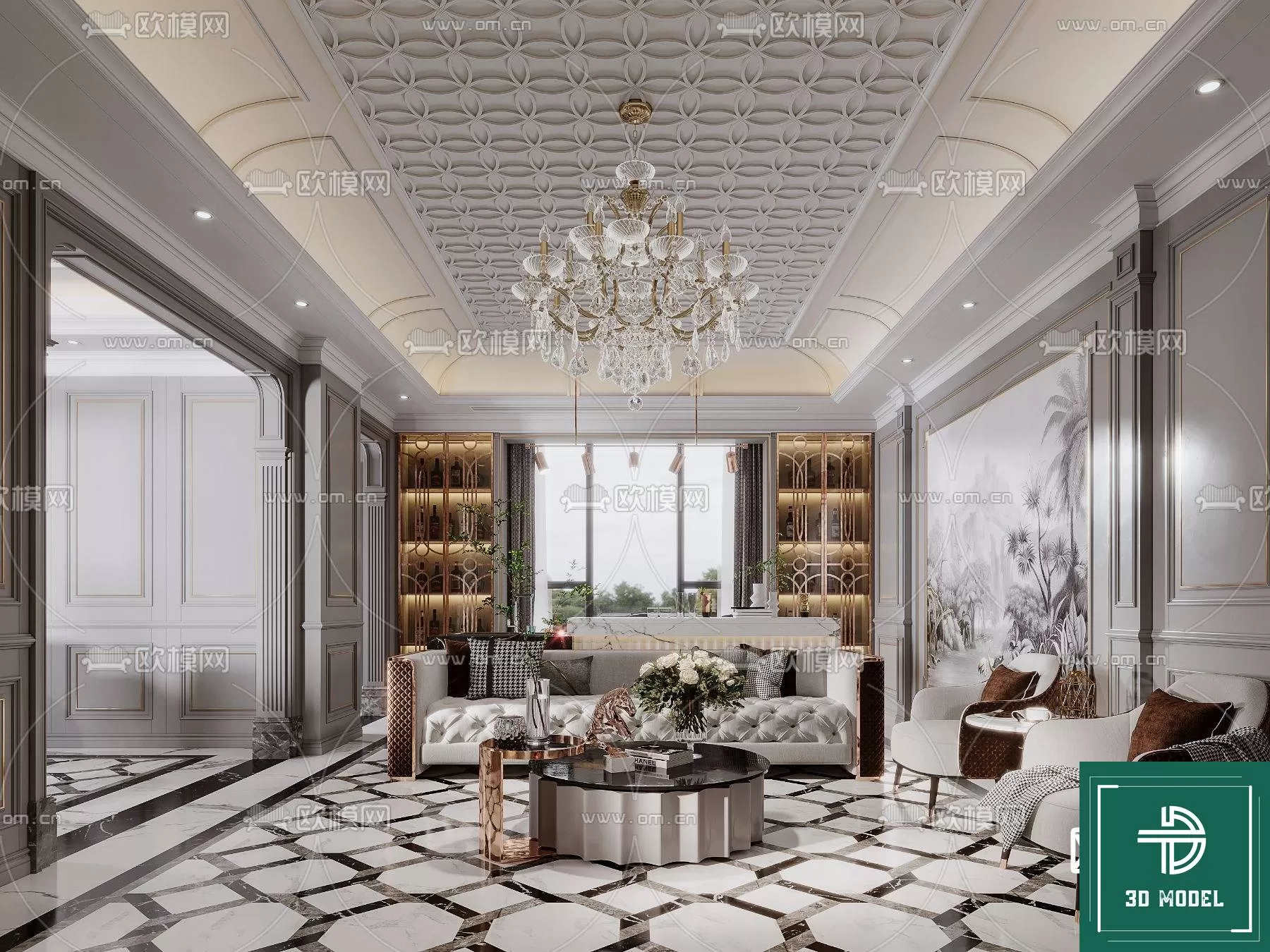 LIVING ROOM 3D SCENES – BLOCKS – 119 – PRO LIVING ROOM 3D SCENES – BLOCKS – 119 – PRO