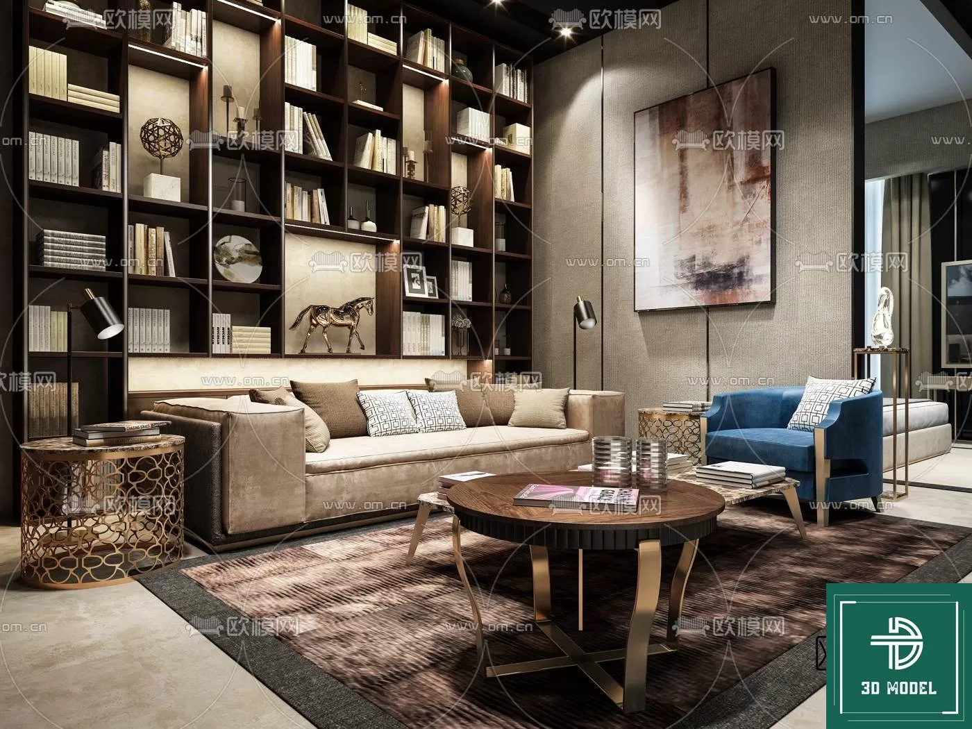 LIVING ROOM 3D SCENES – BLOCKS – 125 – PRO LIVING ROOM 3D SCENES – BLOCKS – 125 – PRO