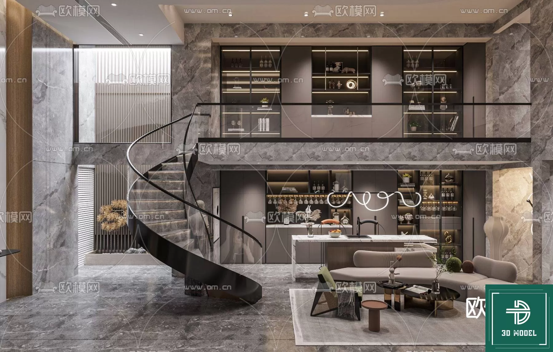 LIVING ROOM 3D SCENES – BLOCKS – 127 – PRO LIVING ROOM 3D SCENES – BLOCKS – 127 – PRO