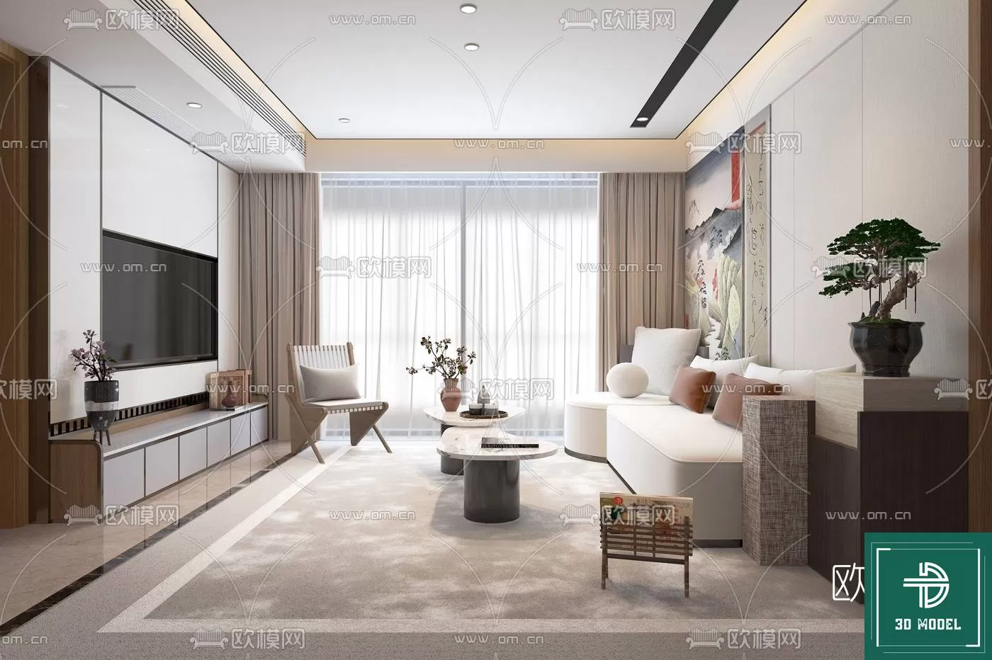 LIVING ROOM 3D SCENES – BLOCKS – 133 – PRO LIVING ROOM 3D SCENES – BLOCKS – 133 – PRO