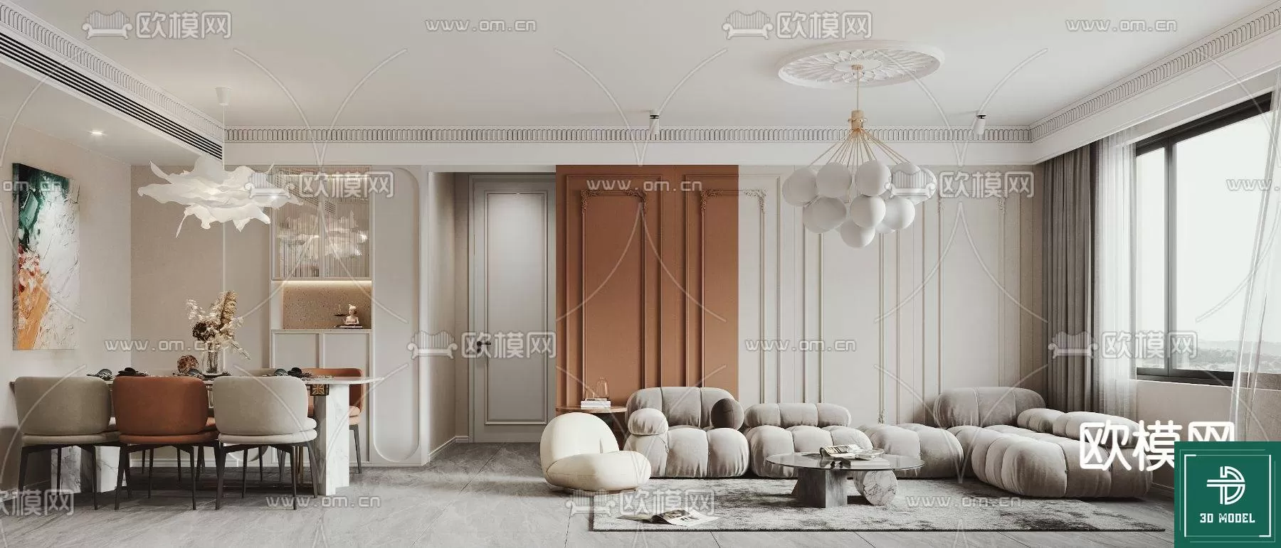 LIVING ROOM 3D SCENES – BLOCKS – 137 – PRO LIVING ROOM 3D SCENES – BLOCKS – 137 – PRO