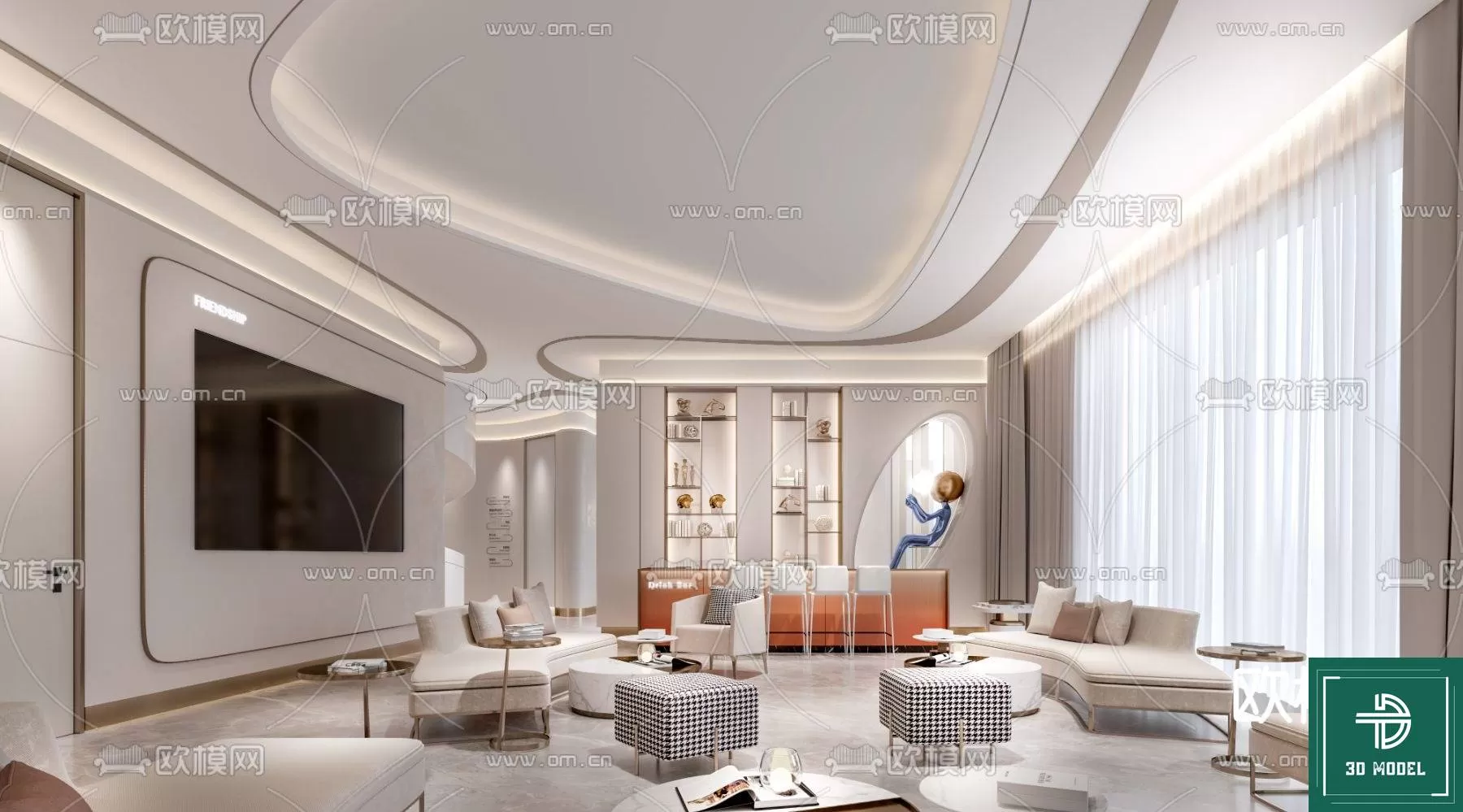 LIVING ROOM 3D SCENES – BLOCKS – 139 – PRO LIVING ROOM 3D SCENES – BLOCKS – 139 – PRO