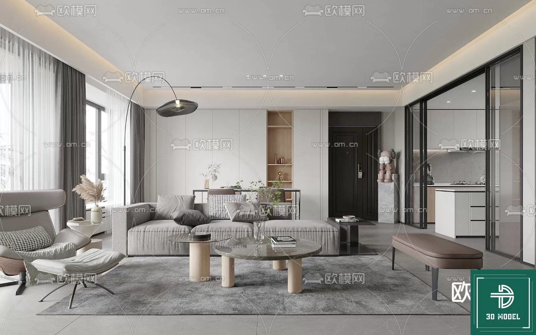 LIVING ROOM 3D SCENES – BLOCKS – 151 – PRO LIVING ROOM 3D SCENES – BLOCKS – 151 – PRO