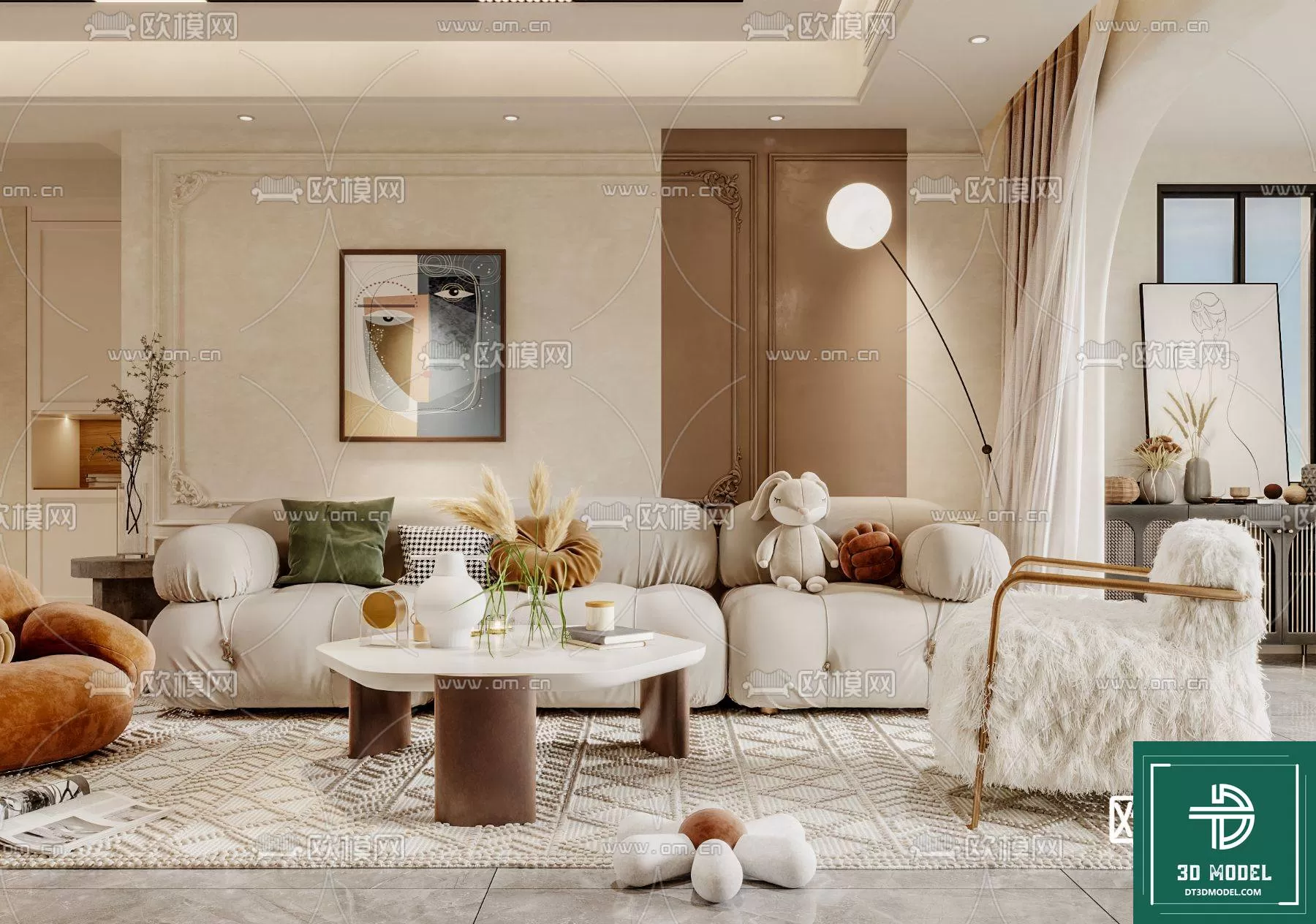 LIVING ROOM 3D SCENES – BLOCKS – 152 – PRO LIVING ROOM 3D SCENES – BLOCKS – 152 – PRO