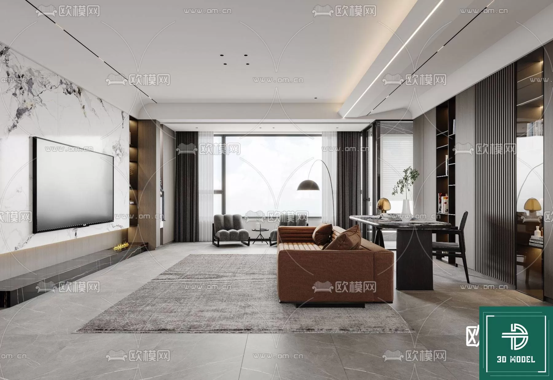 LIVING ROOM 3D SCENES – BLOCKS – 155 – PRO LIVING ROOM 3D SCENES – BLOCKS – 155 – PRO