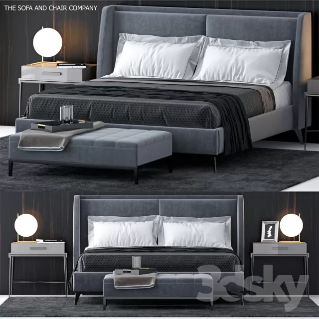 3DSKYMODEL – Bed – 2567