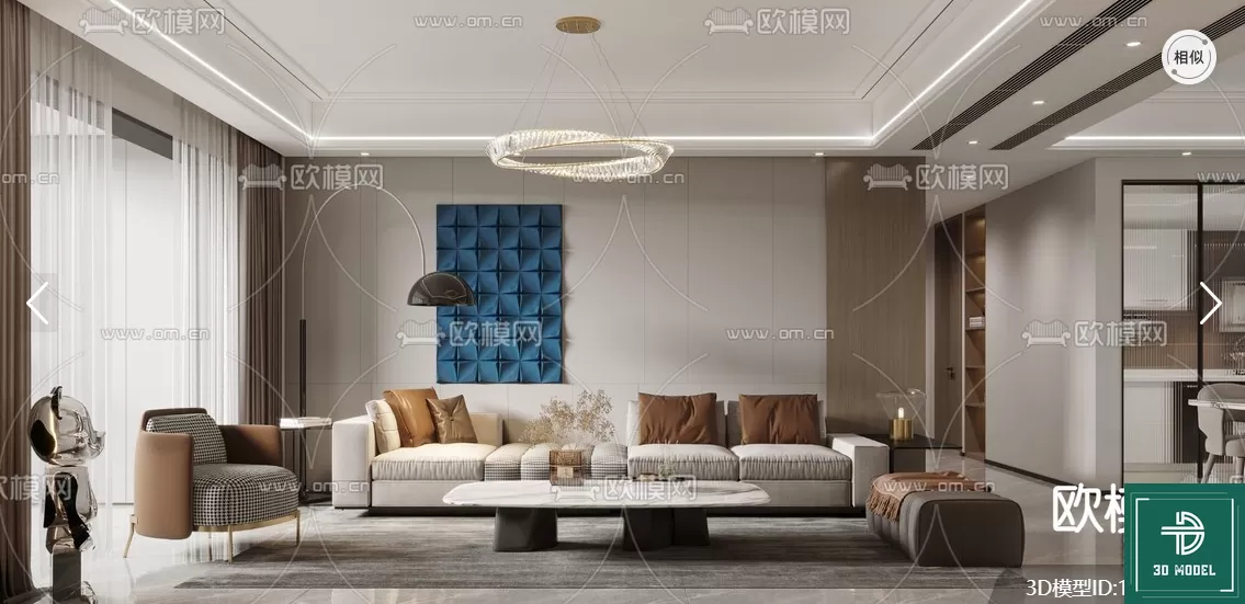 LIVING ROOM 3D SCENES – BLOCKS – 159 – PRO LIVING ROOM 3D SCENES – BLOCKS – 159 – PRO