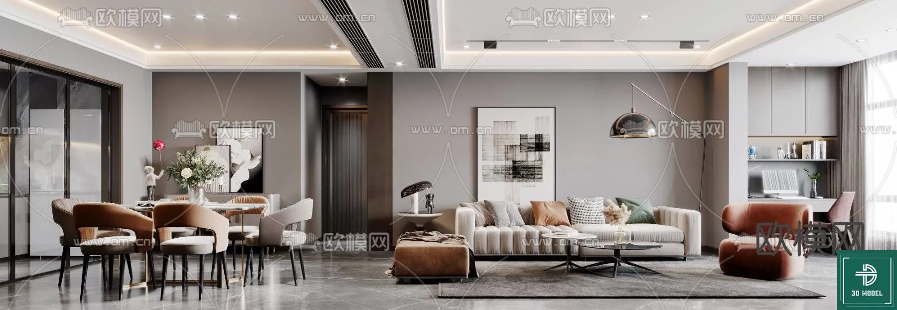 LIVING ROOM 3D SCENES – BLOCKS – 162 – PRO LIVING ROOM 3D SCENES – BLOCKS – 162 – PRO