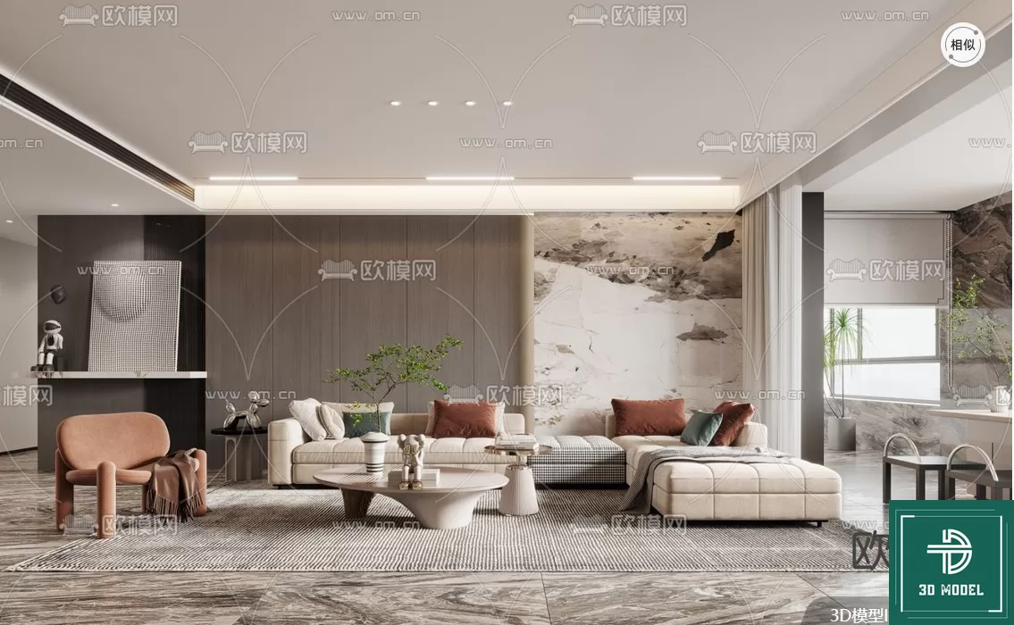 LIVING ROOM 3D SCENES – BLOCKS – 164 – PRO LIVING ROOM 3D SCENES – BLOCKS – 164 – PRO