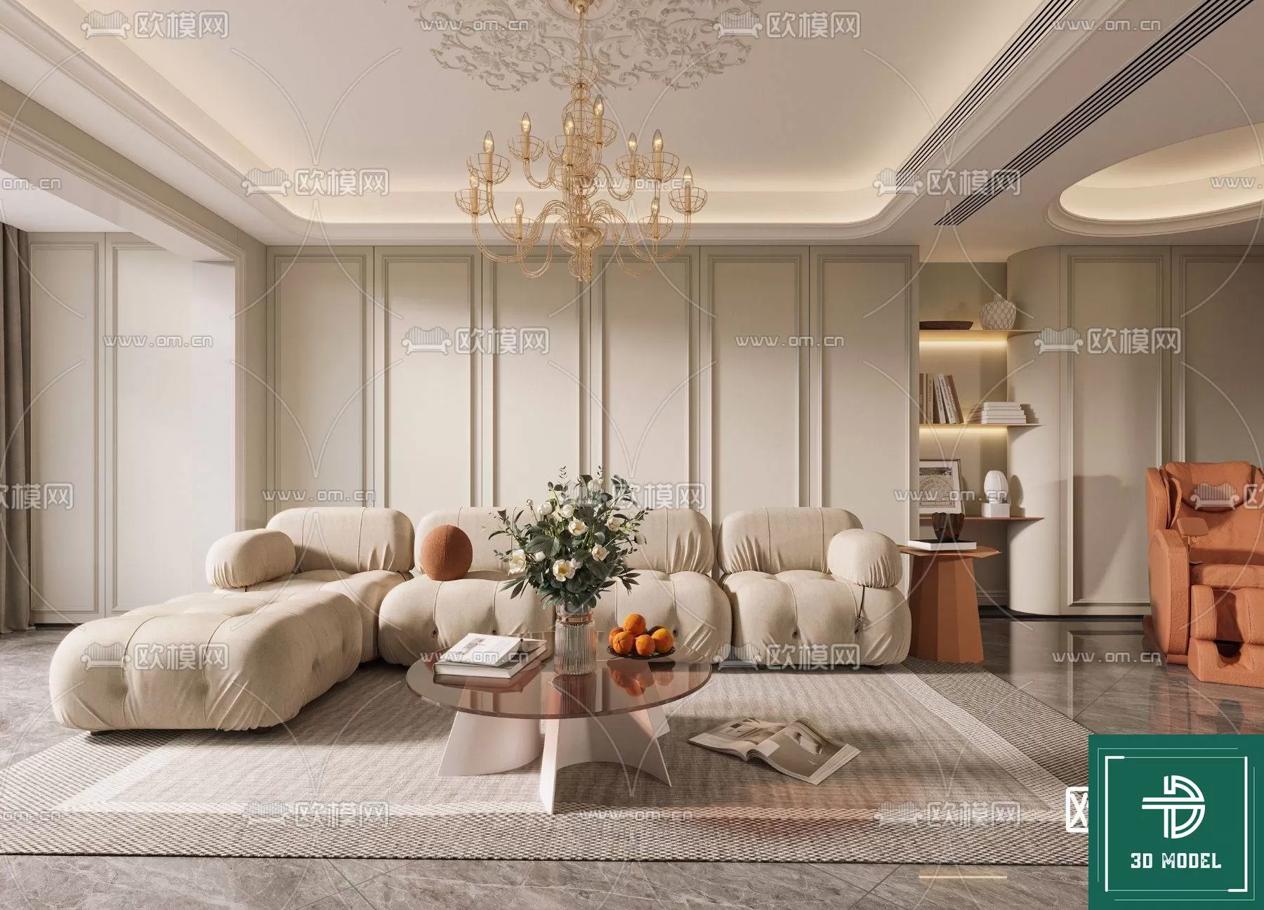 LIVING ROOM 3D SCENES – BLOCKS – 166 – PRO LIVING ROOM 3D SCENES – BLOCKS – 166 – PRO