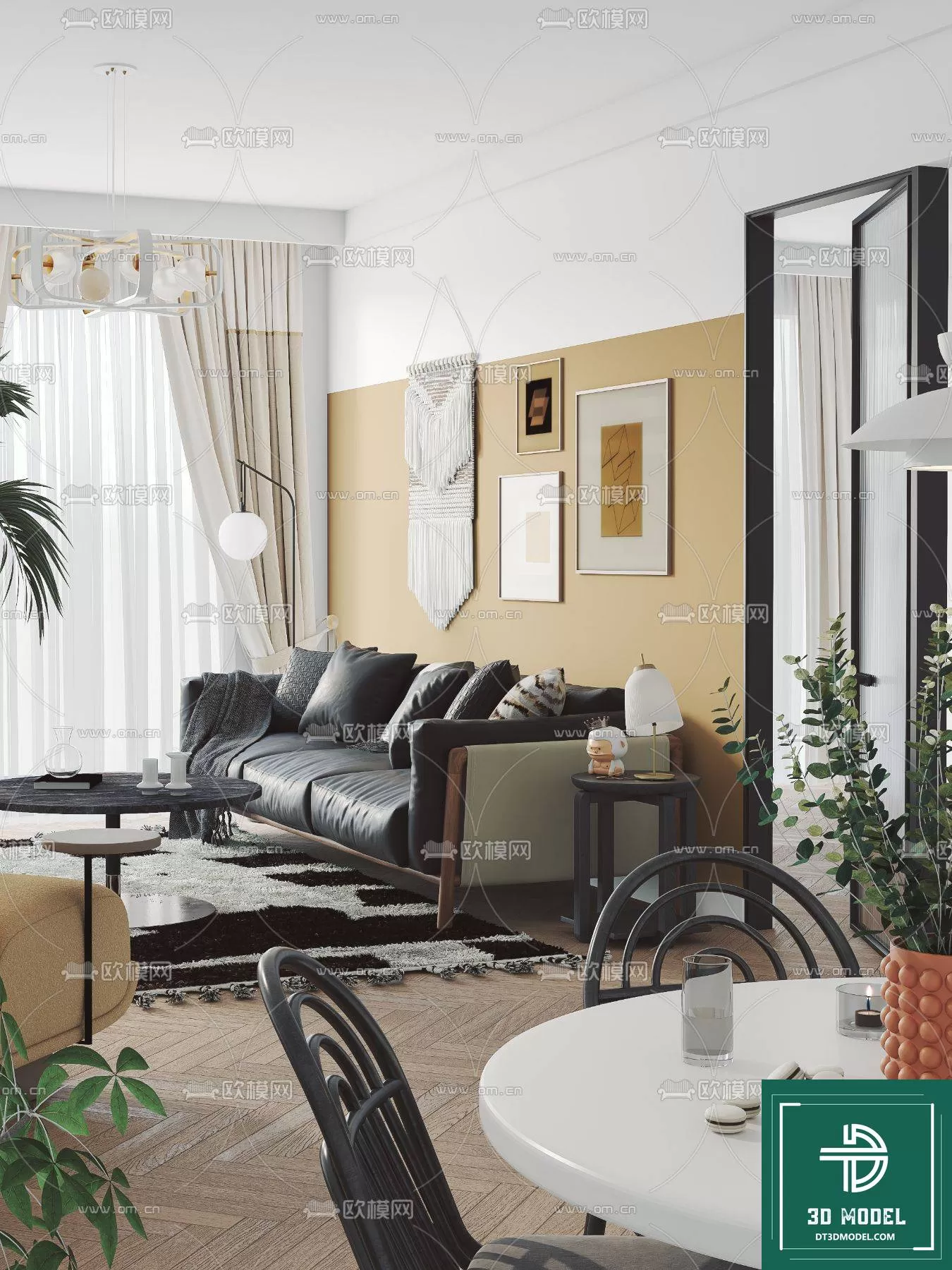 LIVING ROOM 3D SCENES – BLOCKS – 174 – PRO LIVING ROOM 3D SCENES – BLOCKS – 174 – PRO