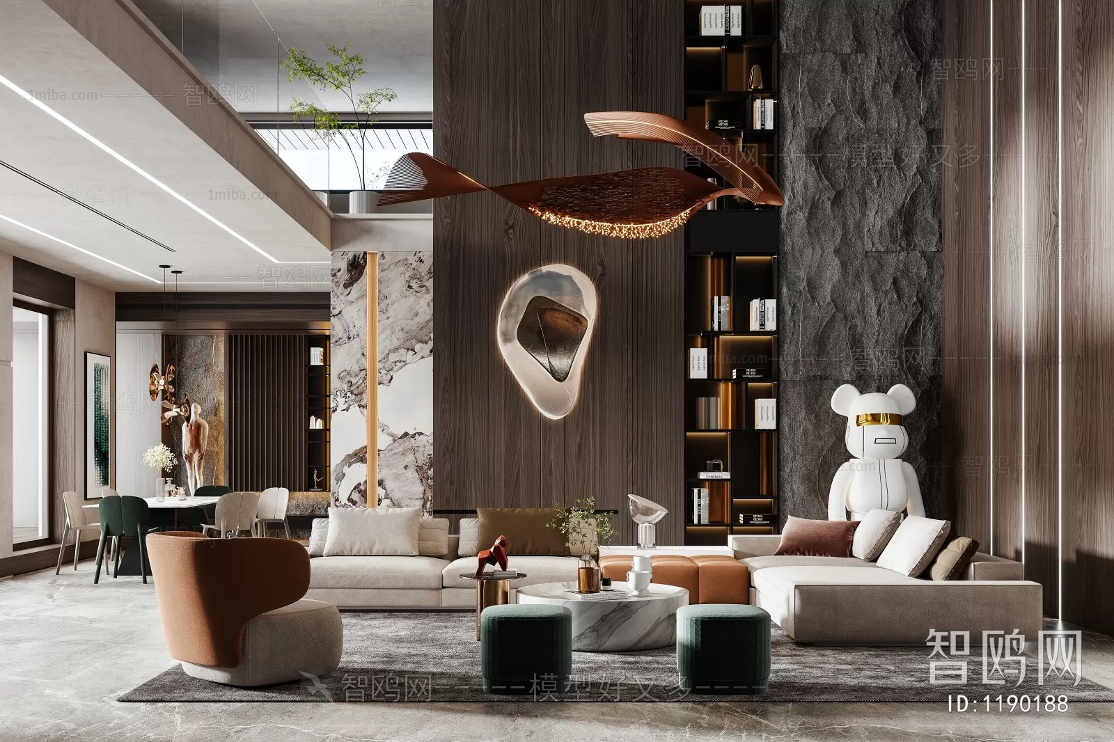 LIVING ROOM 3D SCENES – BLOCKS – 183 – PRO LIVING ROOM 3D SCENES – BLOCKS – 183 – PRO