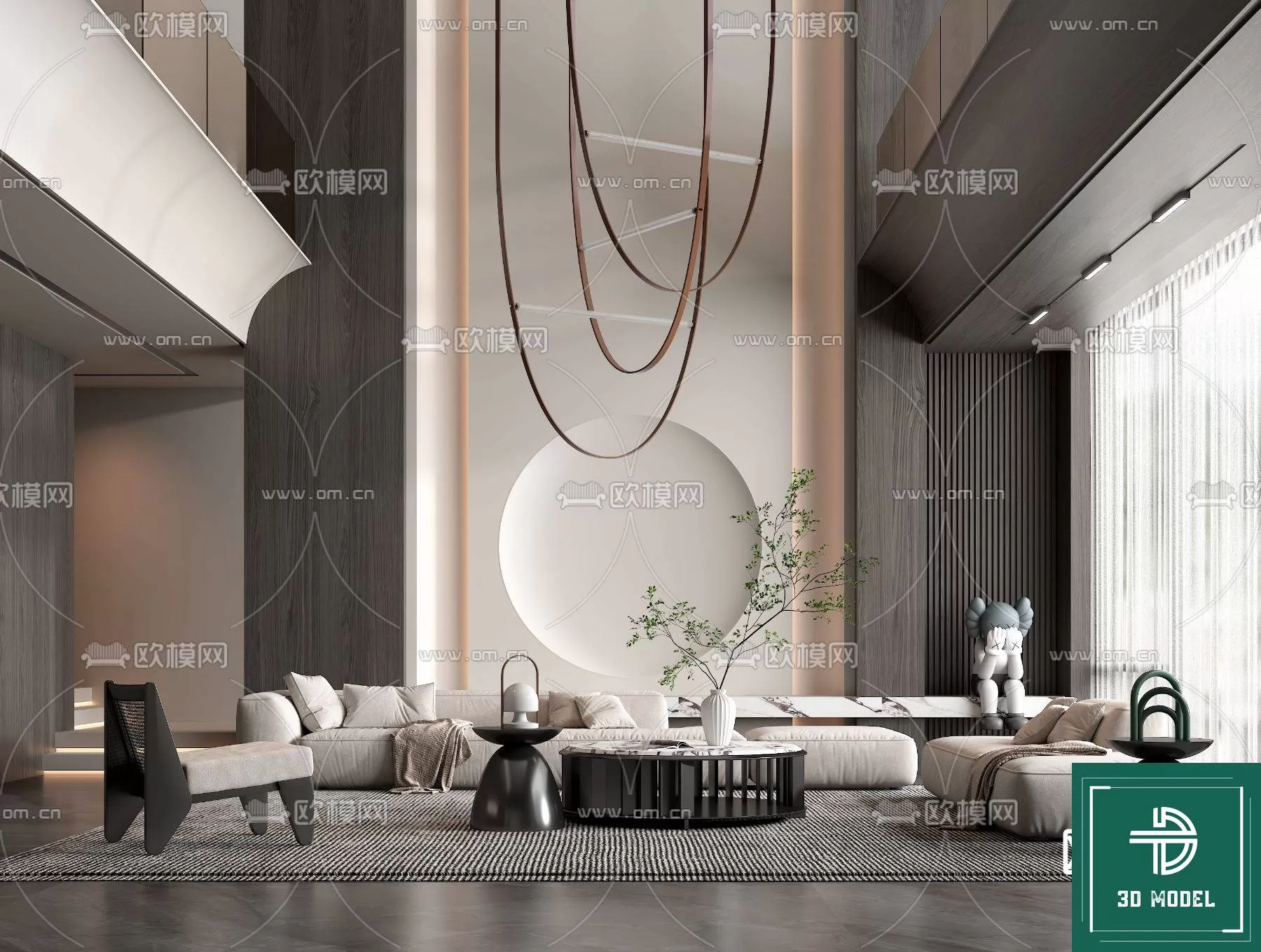 LIVING ROOM 3D SCENES – BLOCKS – 190 – PRO LIVING ROOM 3D SCENES – BLOCKS – 190 – PRO