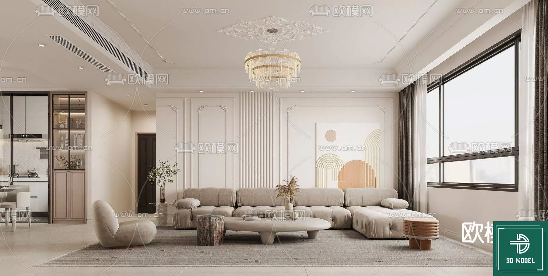 LIVING ROOM 3D SCENES – BLOCKS – 194 – PRO LIVING ROOM 3D SCENES – BLOCKS – 194 – PRO