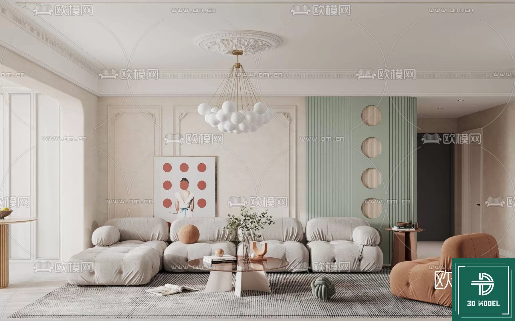 LIVING ROOM 3D SCENES – BLOCKS – 197 – PRO LIVING ROOM 3D SCENES – BLOCKS – 197 – PRO