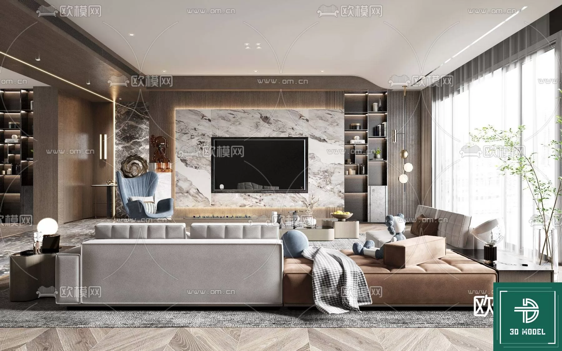 LIVING ROOM 3D SCENES – BLOCKS – 200 – PRO LIVING ROOM 3D SCENES – BLOCKS – 200 – PRO