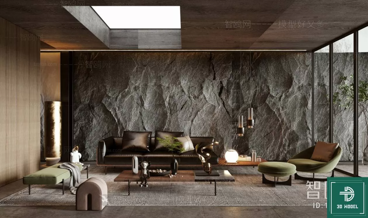 LIVING ROOM 3D SCENES – BLOCKS – 203 – PRO LIVING ROOM 3D SCENES – BLOCKS – 203 – PRO