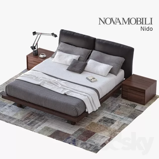 3DSKYMODEL – Bed – 2573