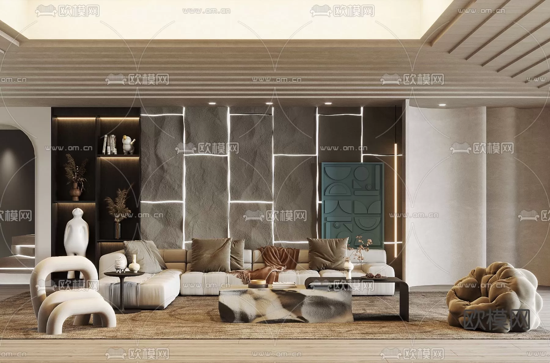 LIVING ROOM 3D SCENES – BLOCKS – 221 – PRO LIVING ROOM 3D SCENES – BLOCKS – 221 – PRO