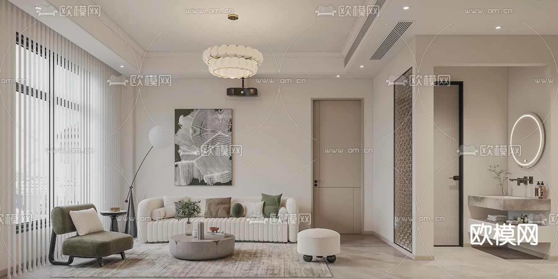 LIVING ROOM 3D SCENES – BLOCKS – 230 – PRO LIVING ROOM 3D SCENES – BLOCKS – 230 – PRO