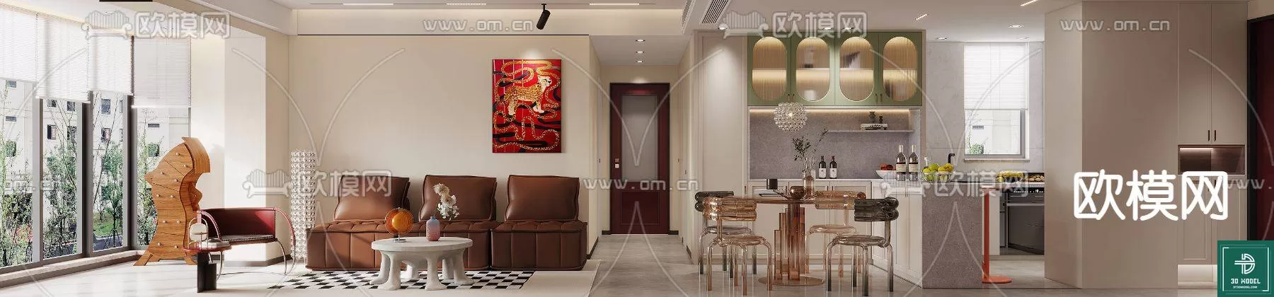 LIVING ROOM 3D SCENES – BLOCKS – 233 – PRO LIVING ROOM 3D SCENES – BLOCKS – 233 – PRO