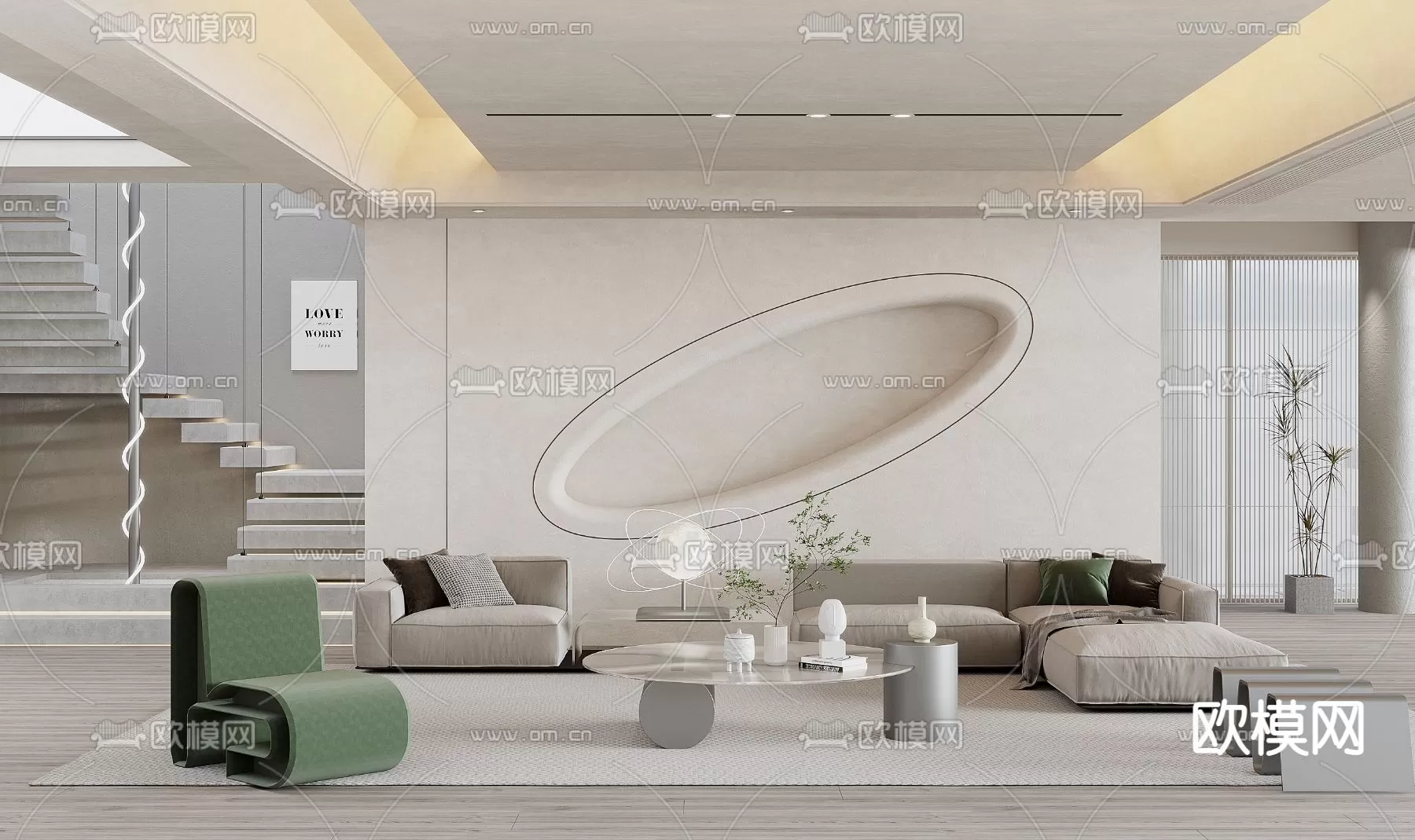 LIVING ROOM 3D SCENES – BLOCKS – 242 – PRO LIVING ROOM 3D SCENES – BLOCKS – 242 – PRO