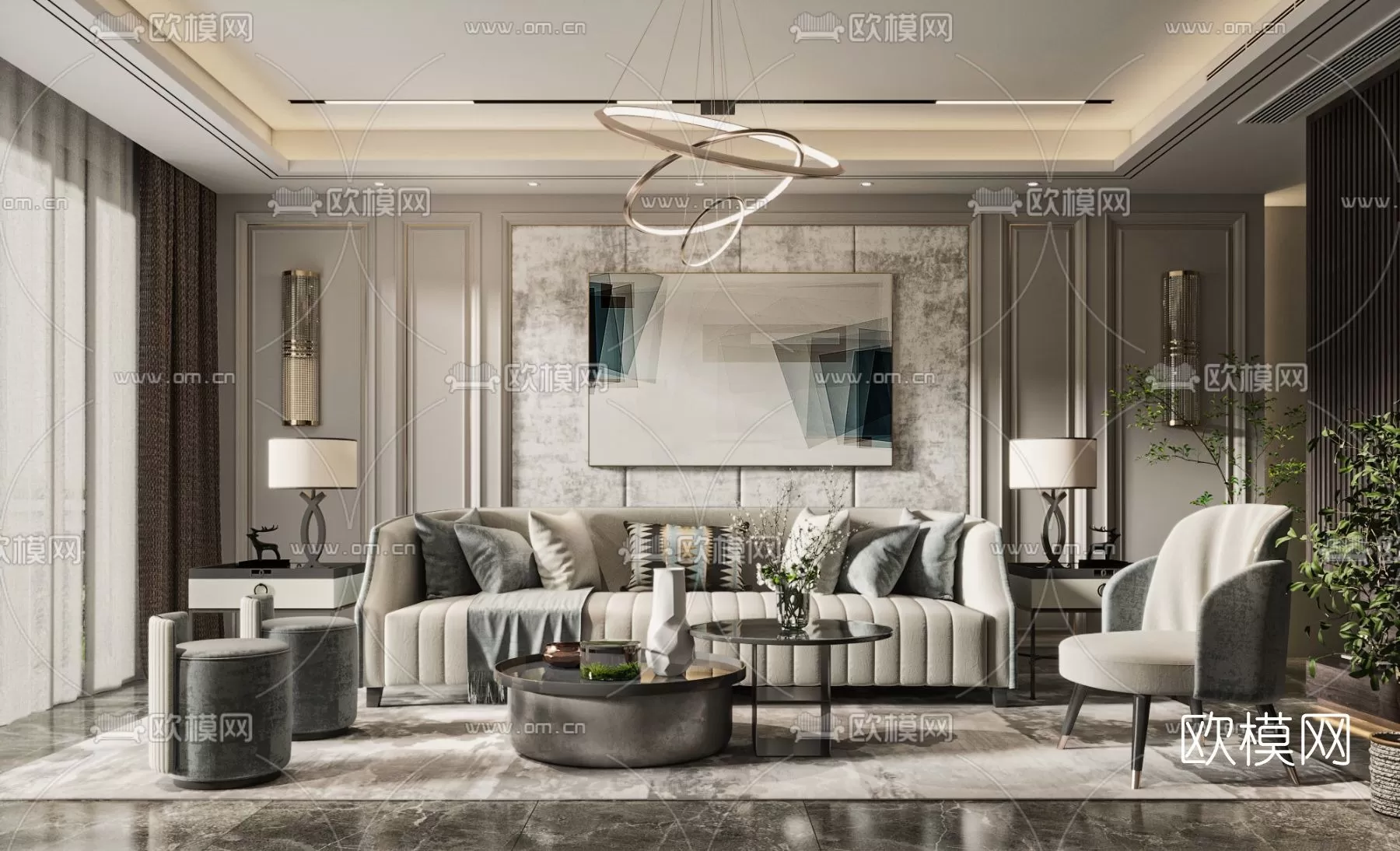 LIVING ROOM 3D SCENES – BLOCKS – 257 – PRO LIVING ROOM 3D SCENES – BLOCKS – 257 – PRO