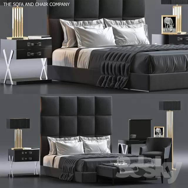 3DSKYMODEL – Bed – 2577